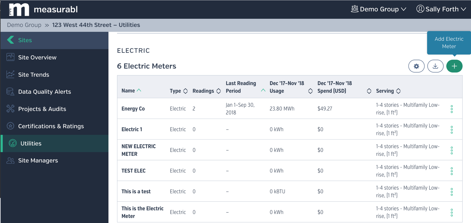 How to Add Manual Meter Data – Measurabl